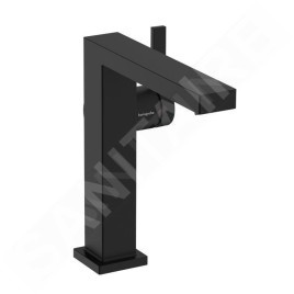 Hansgrohe Tecturis E - Mitigeur de lavabo avec vidage Push-Open, CoolStart, EcoSmart, noir mat 73040670