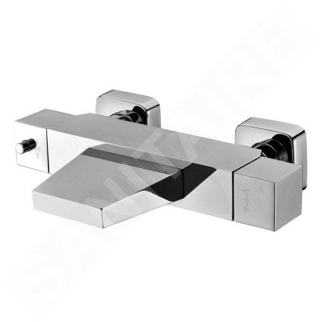 Sapho Latus - Mitigeur thermostatique de baignoire, cascade, chrome 1102-23