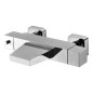 Sapho Latus - Mitigeur thermostatique de baignoire, cascade, chrome 1102-23 Sapho Latus - Mitigeur thermostatique de baignoire, cascade, chrome 1102-23