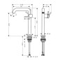 Hansgrohe Tecturis S - Mitigeur de lavabo, CoolStart, EcoSmart, noir mat 73372670
