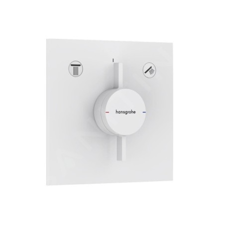 Hansgrohe DuoTurn E - Mitigeur encastré 2 sorties, blanc mat 75417700