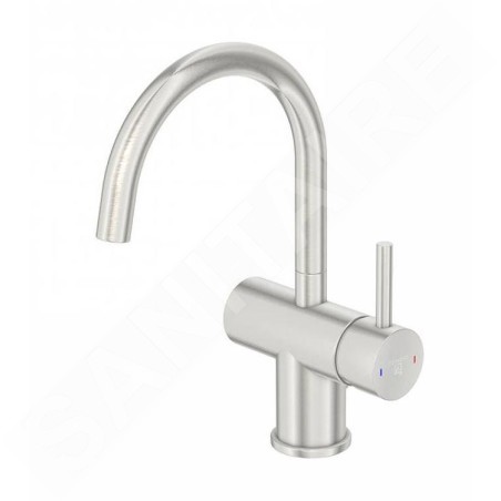Steinberg 100 - Mitigeur de lavabo avec vidage, nickel brossé 100 1500 BN