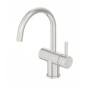 Steinberg 100 - Mitigeur de lavabo avec vidage, nickel brossé 100 1500 BN