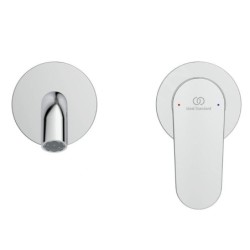 Ideal Standard Cerafine Nuovo - Mitigeur de lavabo encastrable, installation à 2 trous, chrome BD776AA