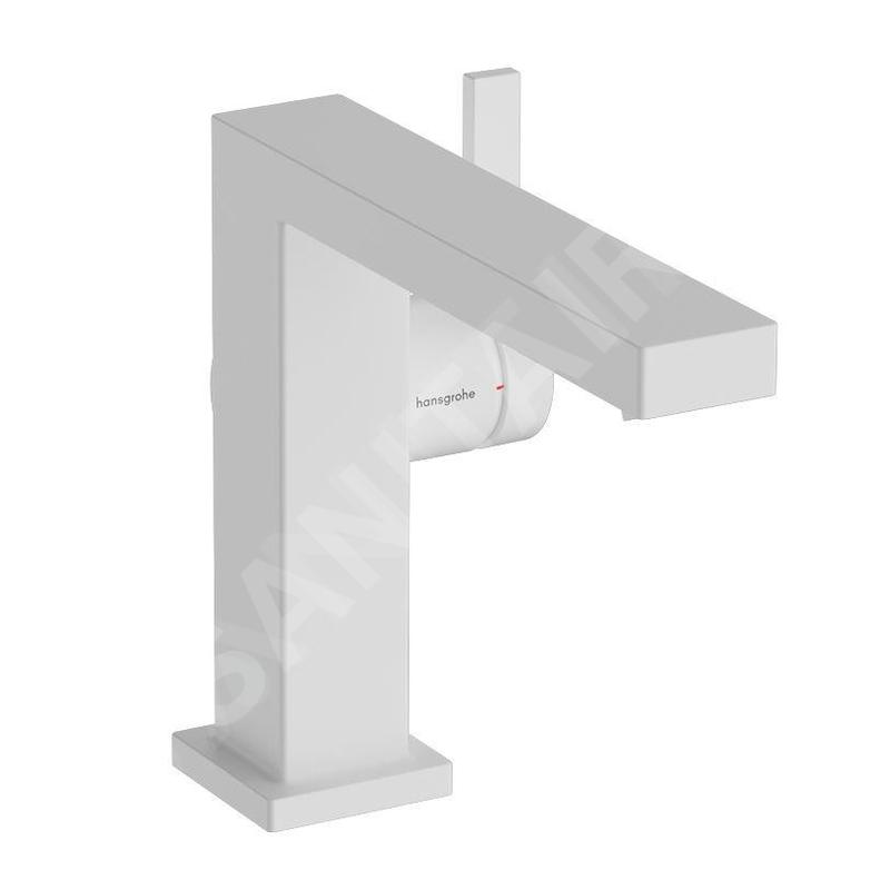 Hansgrohe Tecturis E - Mitigeur de lavabo avec vidage Push-Open, CoolStart, EcoSmart, blanc mat 73024700