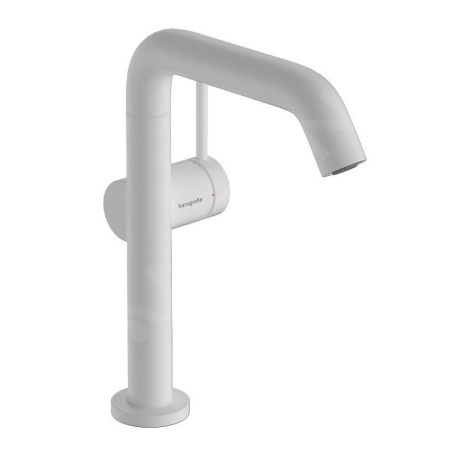 Hansgrohe Tecturis S - Mitigeur de lavabo avec vidage Push-Open, CoolStart, EcoSmart, blanc mat 73364700