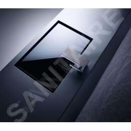Axor MyEdition - Mitigeur de lavabo, avec garniture de vidage Push-Open, chrome/verre mirroir 47010000