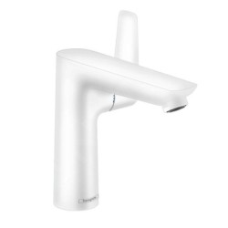 Hansgrohe Talis E - Mitigeur de lavabo avec tirette de vidage, blanc mat 71754700