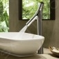 Axor Starck Organic - Mélangeur de lavabo à deux robinets, chrome 12013000