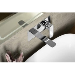 Sapho Spy - Mitigeur encastré de lavabo avec corps d'encastrement, chrome PY08