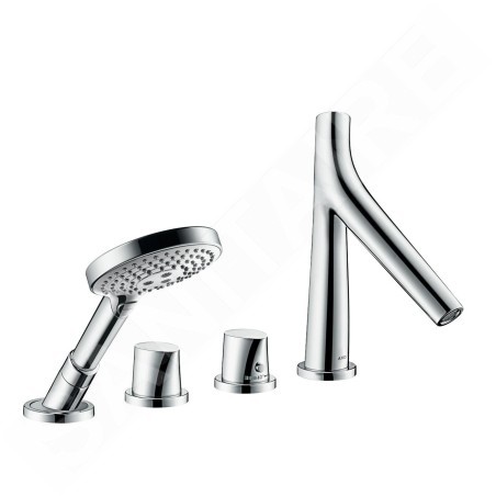 Axor Starck Organic - Mitigeur thermostatique 4 trous, chrome 12425000