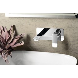 Sapho Spy - Mitigeur encastré de lavabo avec corps d'encastrement, chrome PY08