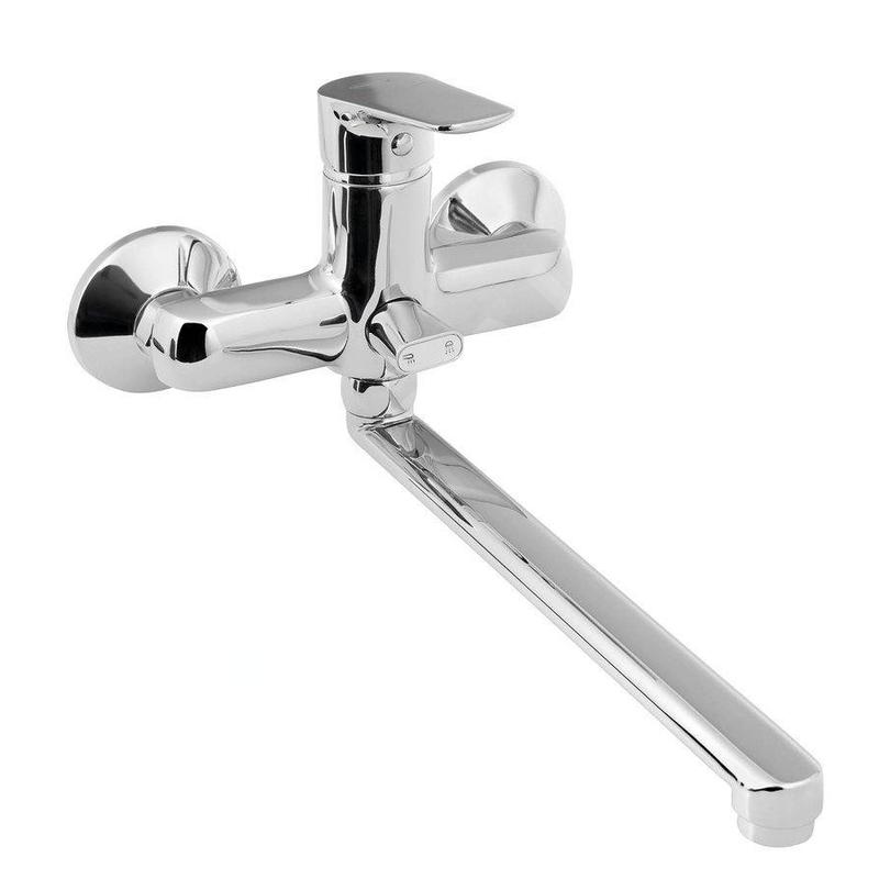 Aqualine Lotta - Mitigeur de lavabo/de baignoire, chrome LT640