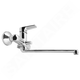 Aqualine Lotta - Mitigeur de lavabo/de baignoire, chrome LT640