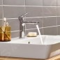 Hansgrohe Rebris E - Mitigeur de lavabo avec vidage, CoolStart, chrome 72551000