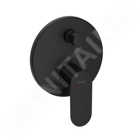 Hansgrohe Rebris S - Mitigeur de baignoire encastré, noir mat 72466670