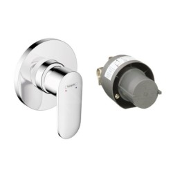 Hansgrohe Vernis Blend - Mitigeur de douche encastré, avec corps, chrome 71663000