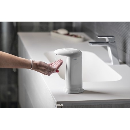 Distributeur automatique, 350ml, 83x196x135mm, ABS/blanc