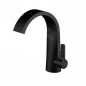 Steinberg 280 - Mitigeur de lavabo avec vidage, noir mat 280 1000 S
