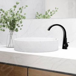 Steinberg 280 - Mitigeur de lavabo avec vidage, noir mat 280 1000 S