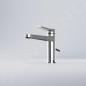 Steinberg 340 - Mitigeur de lavabo avec garniture de vidage, chrome 340 1000