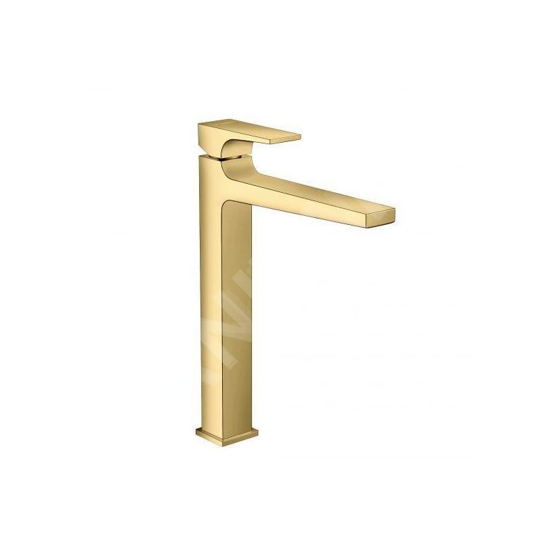 Hansgrohe Metropol - Mitigeur de lavabo avec bonde Push-Open, aspect doré poli 32512990