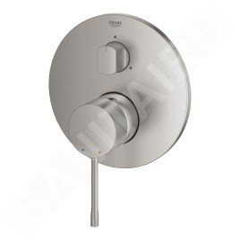 Grohe Essence - Mitigeur à encastrer pour 3 sorties, supersteel 24092DC1