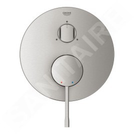 Grohe Essence - Mitigeur à encastrer pour 3 sorties, supersteel 24092DC1
