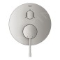 Grohe Essence - Mitigeur à encastrer pour 3 sorties, supersteel 24092DC1