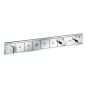Hansgrohe RainSelect - Robinet encastré avec 5 fonctions, chrome 15358000 Hansgrohe RainSelect - Robinet encastré avec 5 fonctions, chrome 15358000