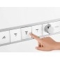 Hansgrohe RainSelect - Robinet encastré avec 4 fonctions, blanc/chrome 15357400 Hansgrohe RainSelect - Robinet encastré avec 4 fonctions, blanc/chrome 15357400