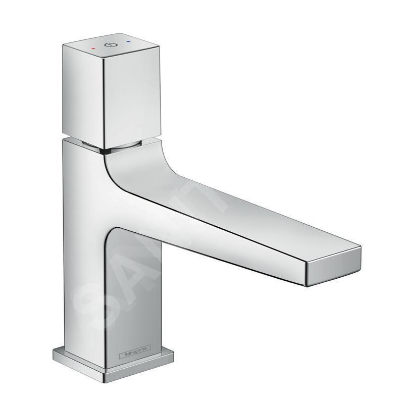 Hansgrohe Metropol - Mitigeur de lavabo Select 100 avec garniture de vidage Push-Open, chrome 32570000