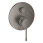 Grohe Essence - Mitigeur encastré pour 3 sorties, Hard Graphite brossé 24092AL1
