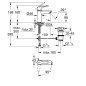 Grohe QuickFix Start - Mitigeur de lavabo avec bonde, démarrage à froid, noir mat 311372432