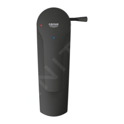 Grohe QuickFix Start - Mitigeur de lavabo avec bonde, démarrage à froid, noir mat 311372432