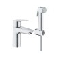 Grohe QuickFix Start - Mitigeur de lavabo avec douchette de bidet, chrome 23123003