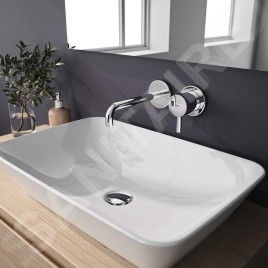 Ideal Standard CeraLine - Mitigeur de lavabo encastré, 2 trous, chrome A6938AA