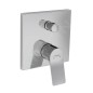Hansgrohe Vivenis - Mitigeur de baignoire encastré, 2 sorties, chrome 75415000