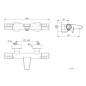 Ideal Standard CeraTherm - Mitigeur thermostatique de baignoire, chrome A7238AA