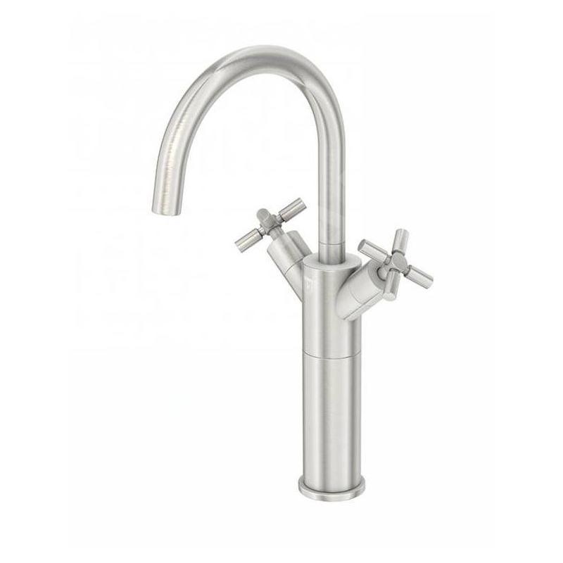 Steinberg 250 - Mitigeur de lavabo avec vidage, nickel brossé 250 1550 BN