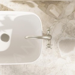 Steinberg 250 - Mitigeur de lavabo avec vidage, nickel brossé 250 1550 BN