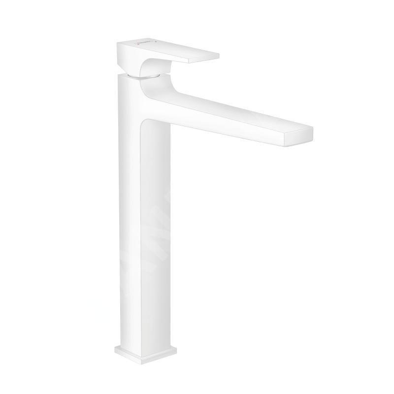 Hansgrohe Metropol - Mitigeur de lavabo avec bonde Push-Open, blanc mat 32512700