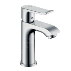 Hansgrohe Metris New - Mitigeur de lavabo 100 avec vidage, chrome 31088000