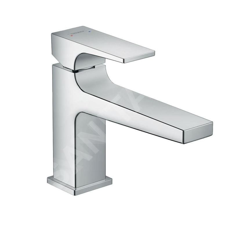 Hansgrohe Metropol - Mitigeur de lavabo 100 avec garniture de vidage Push-Open, chrome 32502000