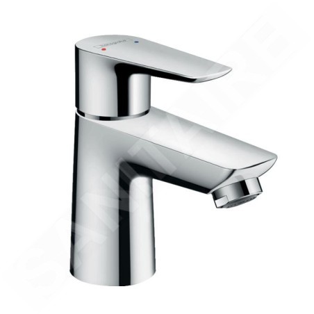 Hansgrohe Talis E - Mitigeur de lavabo 80 avec garniture de vidage, chrome 71700000