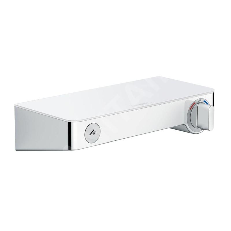 Hansgrohe ShowerTablet Select - Mitigeur thermostatique de douche 300, blanc/chrome 13171400 Hansgrohe ShowerTablet Select - Mitigeur thermostatique de douche 300, blanc/chrome 13171400