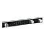Hansgrohe RainSelect - Robinet encastré avec 5 fonctions, noir/chrome 15358600 Hansgrohe RainSelect - Robinet encastré avec 5 fonctions, noir/chrome 15358600