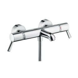 Hansgrohe Ecostat Comfort - Mitigeur thermostatique de baignoire Care, poignée prolongée, chrome 13115000