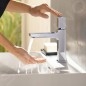 Hansgrohe Metropol - Mitigeur de lavabo Select 110 avec garniture de vidage Push-Open, chrome 32571000