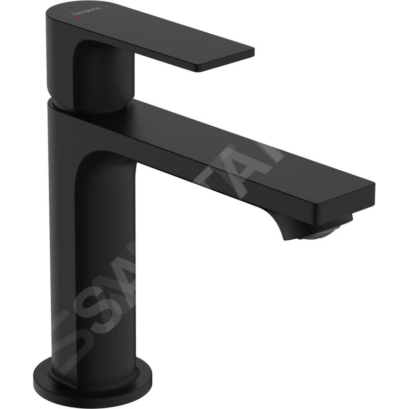 Hansgrohe Rebris E - Mitigeur de lavabo avec vidage, noir mat 72557670